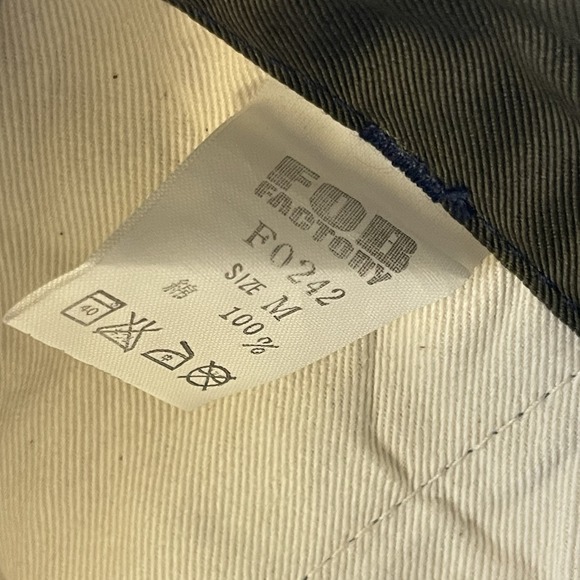 F.O.B FACTORY F0242 Fusion Trousers Straight Fit Jeans 30x32 Made In Japan‎ - Picture 11 of 14